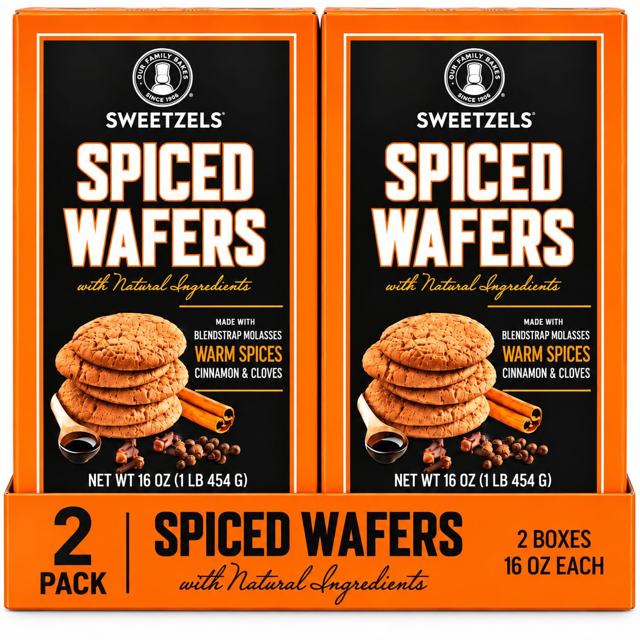 Amazon.com: Old Fashioned Ginger Spiced Wafer Cookies Made With