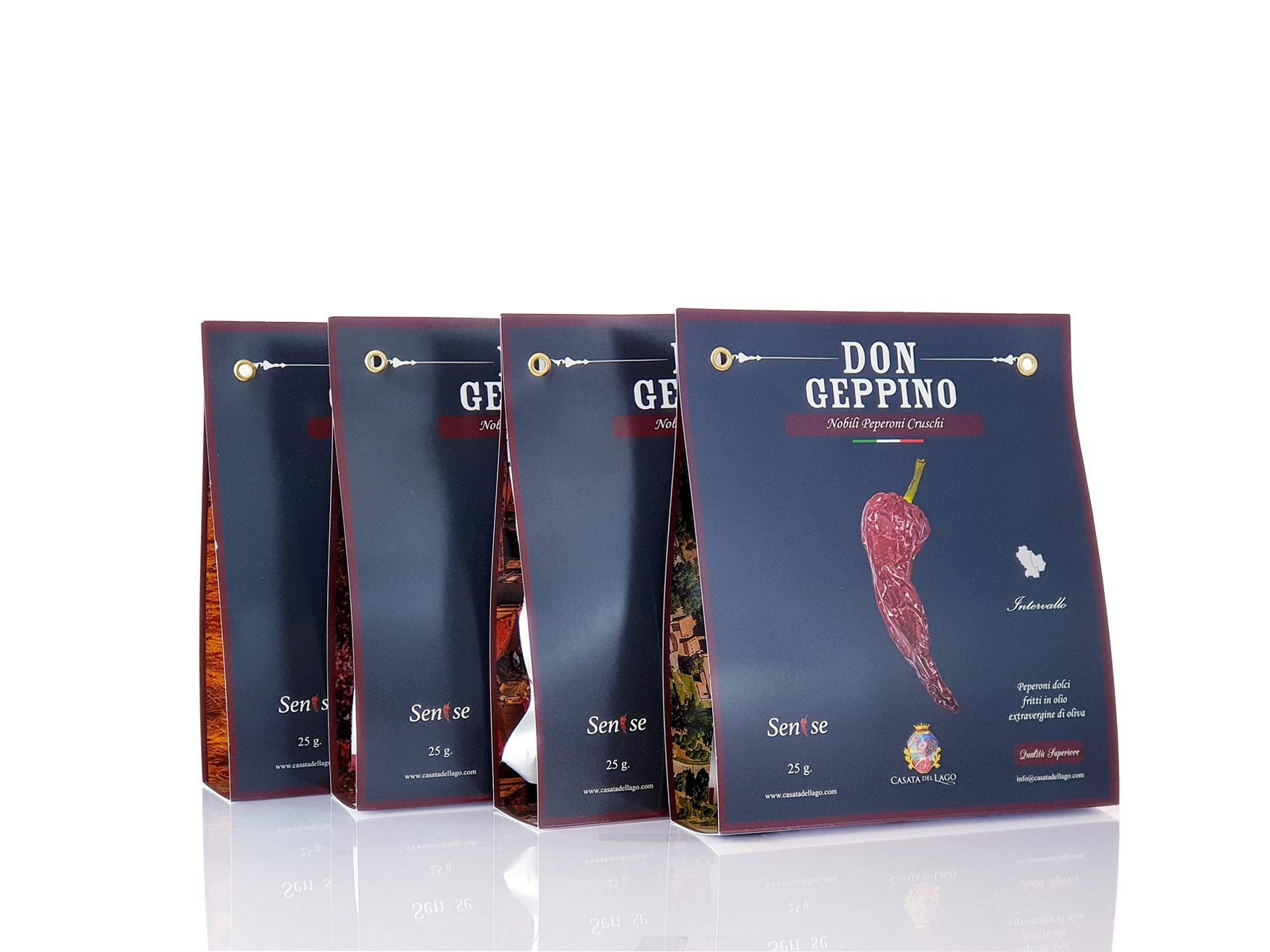 Peperoni Cruschi 25gr di Senise IGP | poivrons croquants de Senise
