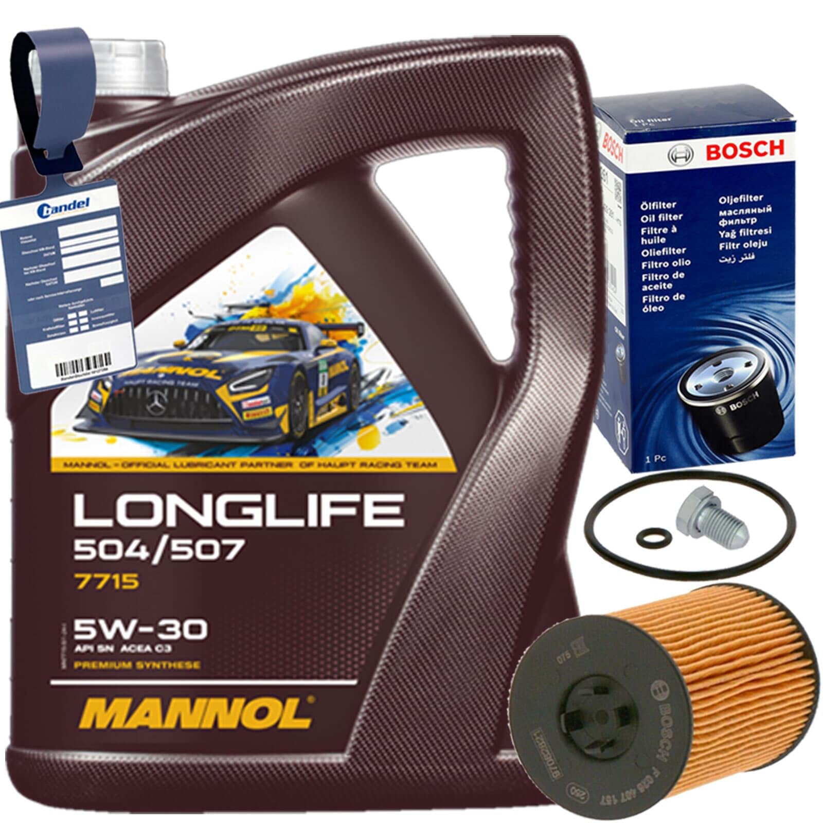 Ölfilter+Mannol 5W30 Öl