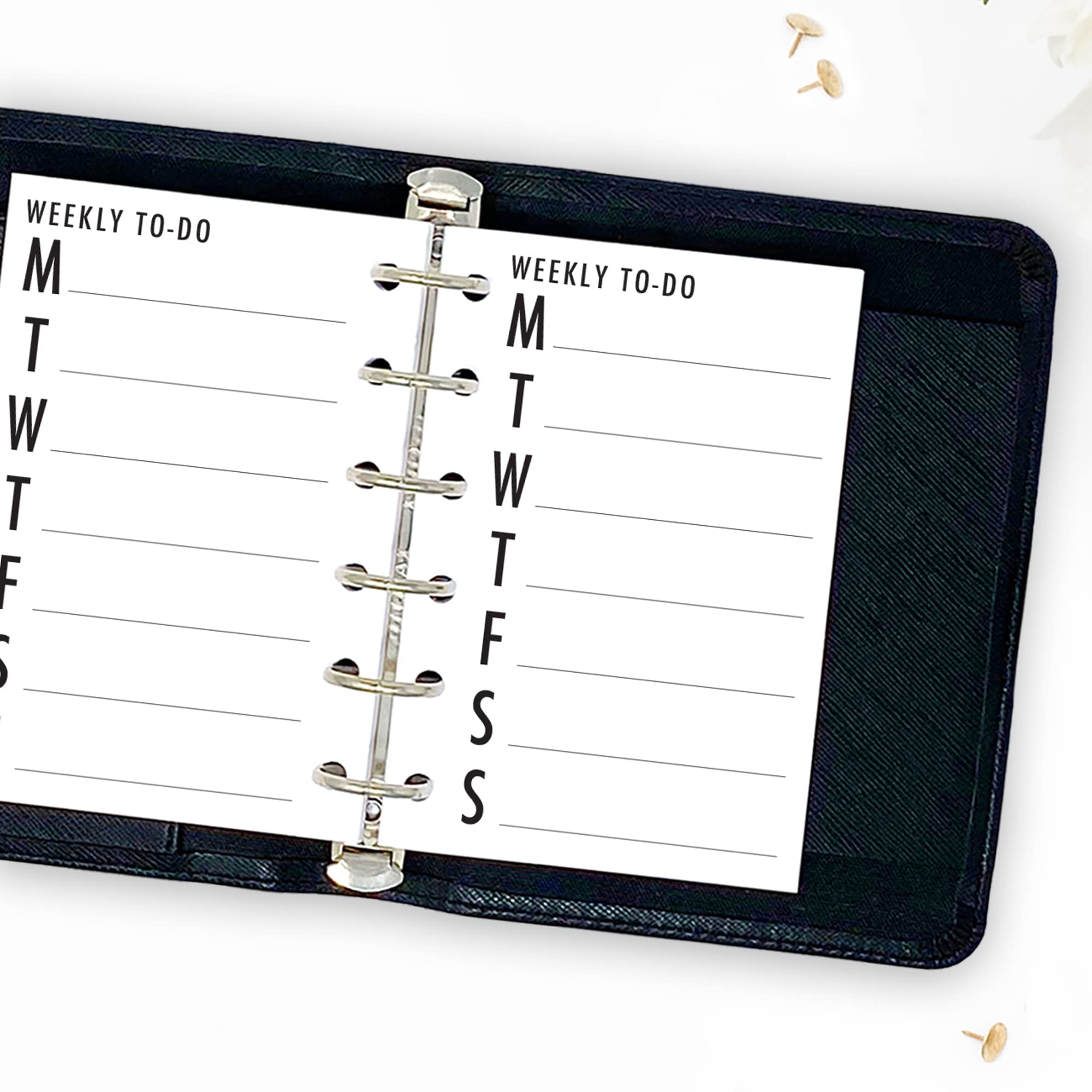 Weekly Planner Printable To Do List Weekly Planner 2 Pages Undated Weekly Planner Refill - View #3