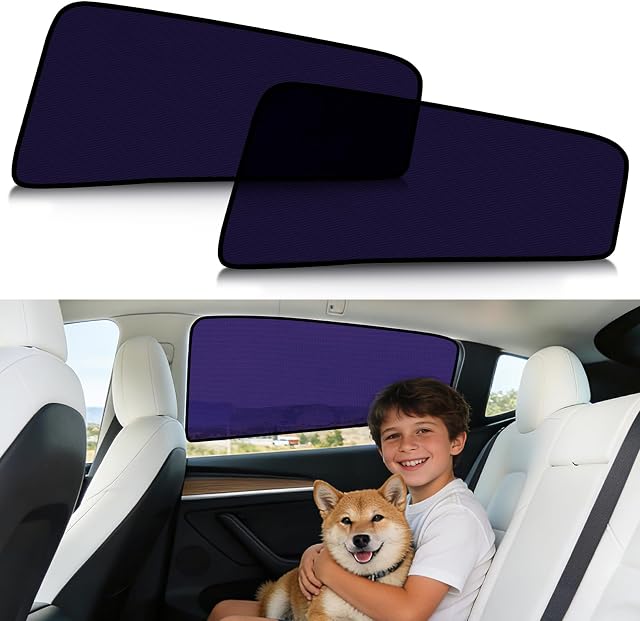 ZATOOTO Tesla Model Y Juniper 2020-2026 Car Window Shade for Baby