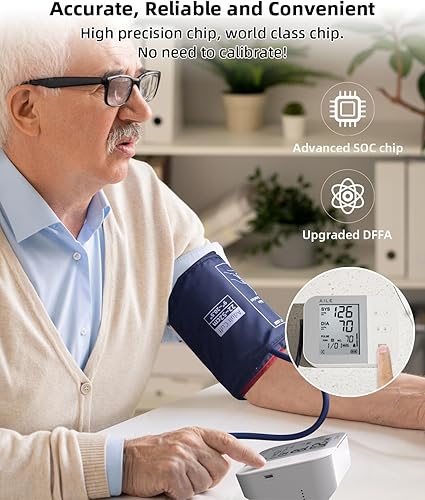 Miniatura 2 de Monitor de presión arterial para uso doméstico máquina de presión arterial AILE 111 - Brazalete de presión arterial (8.7-16.5 pulgadas) -