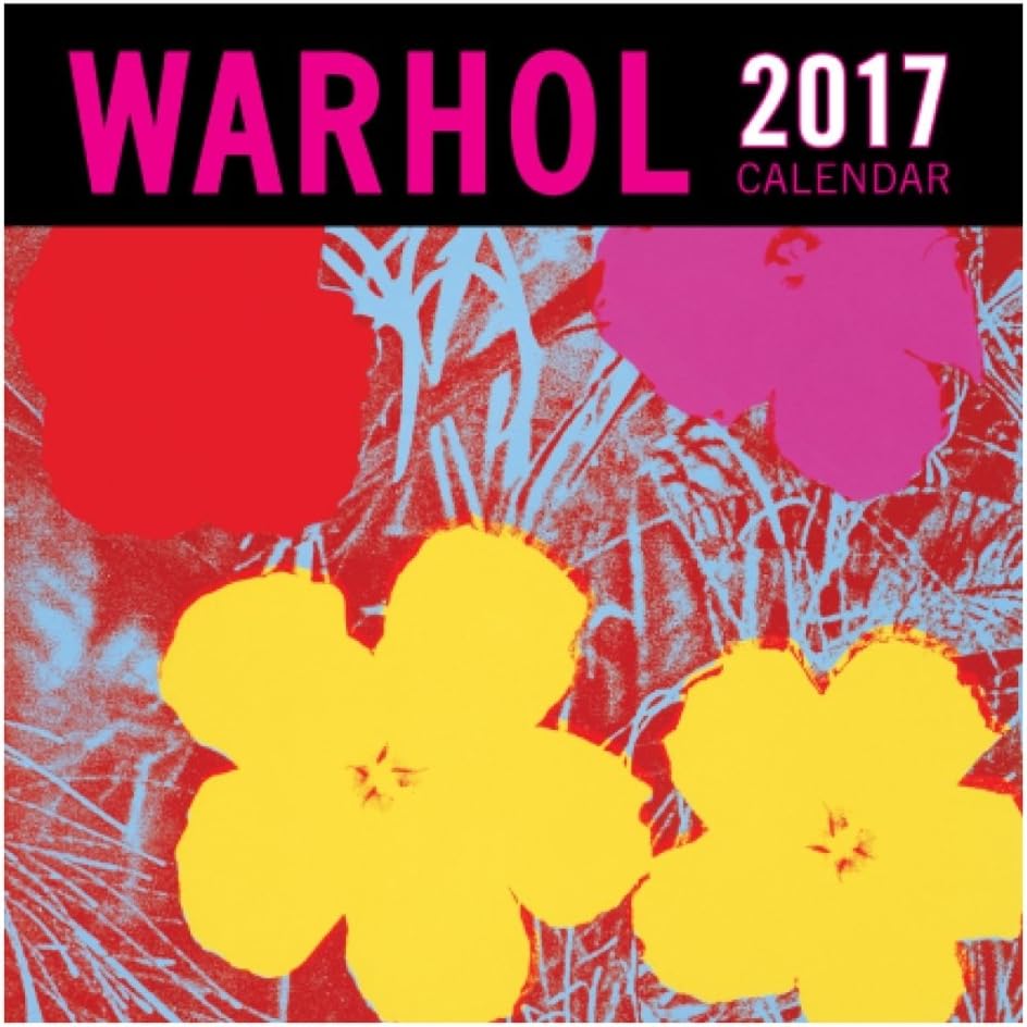 Andy Warhol 2017 Wall Calendar Calendar โ Wall Calendar, July 26, 2016
