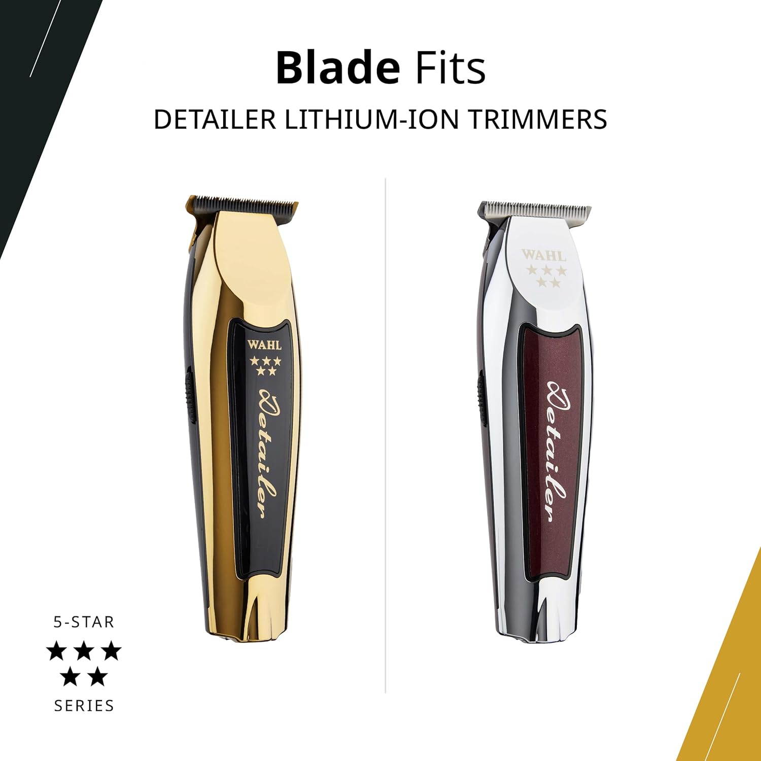 Wahl Professional Extra Wide T-Blade, Adjustable, Zero-Overlap Capabilities, High Precision