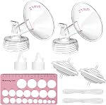 Nipple Rulers, Flange Inserts Sizing Measurement Tool for Breast, Soft Silicone Flange Size Measure, Nipple Measuring for New Mums/Women