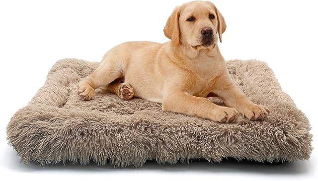 ANWA Dog Bed Medium Size Dogs, Washable Dog Crate Bed Cushion, Dog Crate Pad Medium Dogs 30 INCH