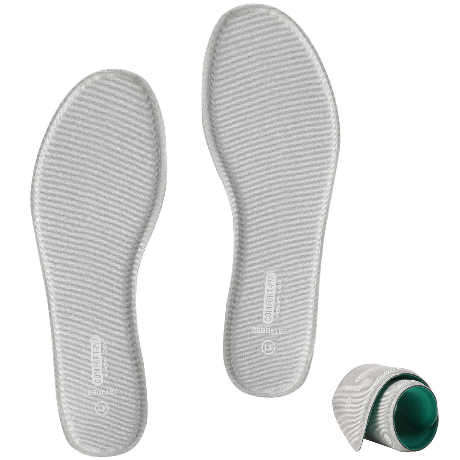 Memory Foam Insoles for Men Comfort Replacement Shoe Inserts for Work Boot,Running Shoes,Hiking Shoes,Sneaker,Cushions Shock Absorbing Inner Soles for