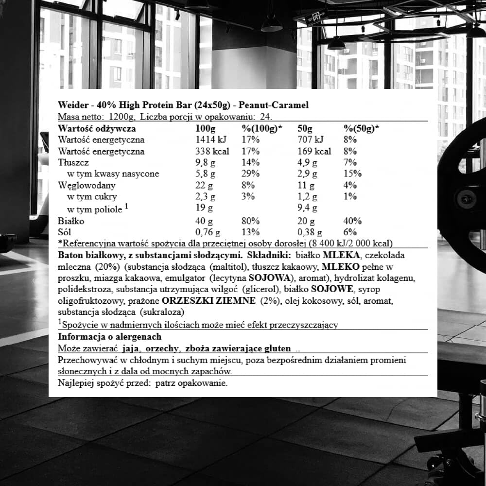 40% LCP Bar Erdn.-Kar. 24x50g