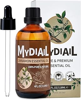MYDIAIL Cinnamon Oil Perfect for Humidifier, Body Massage, Foot Bathing, Home Diffuser, Skin - Pure & Premium Aromatherapy...