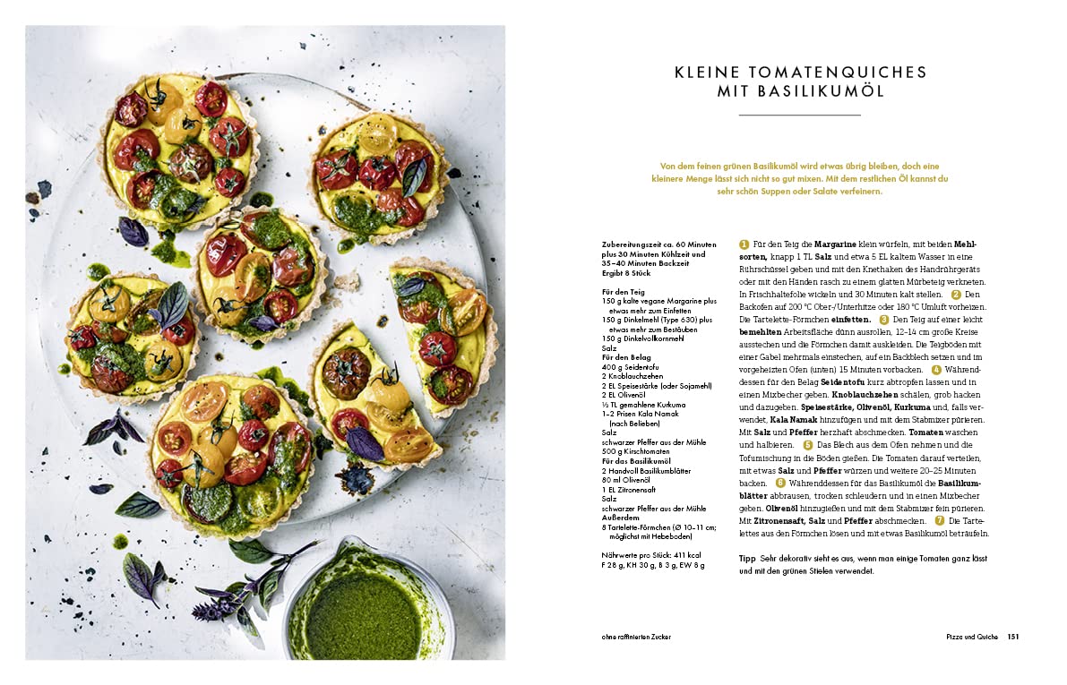 Deftig Vegan Mediterran: Schlemmen wie im Urlaub - Gesunde und leckere Rezepte für Genuss ohne tierische Produkte - Vegane Mittelmeerküche aus Italien, Spanien, Griechenland & Co. (Deftig vegetarisch)