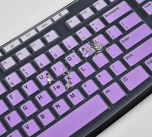 Miniatura 30 de Cubierta de teclado para teclado Logitech MK370 MK295 MK270 K270 K270, Logitech MK370 MK270 K270 Protector de piel de teclado - Negro