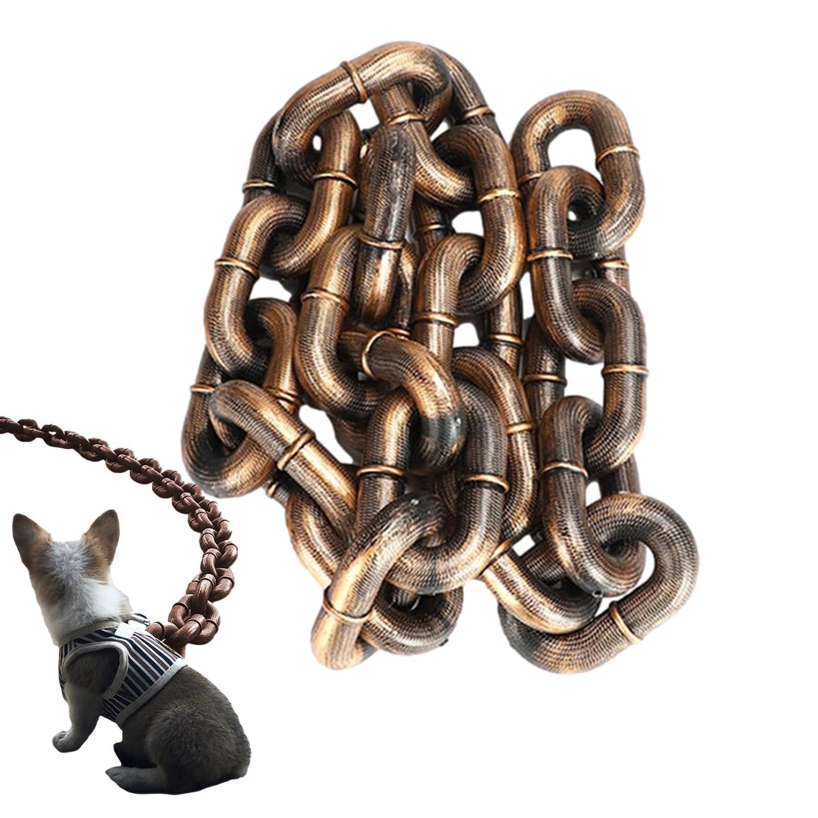 Guinzaglio per cani, catene per cani e cuccioli | 1,8 m/1,8 m per tutti i tipi di cani, animali domestici grandi, medi, piccoli, gatti, cani, passeggiate, jogging