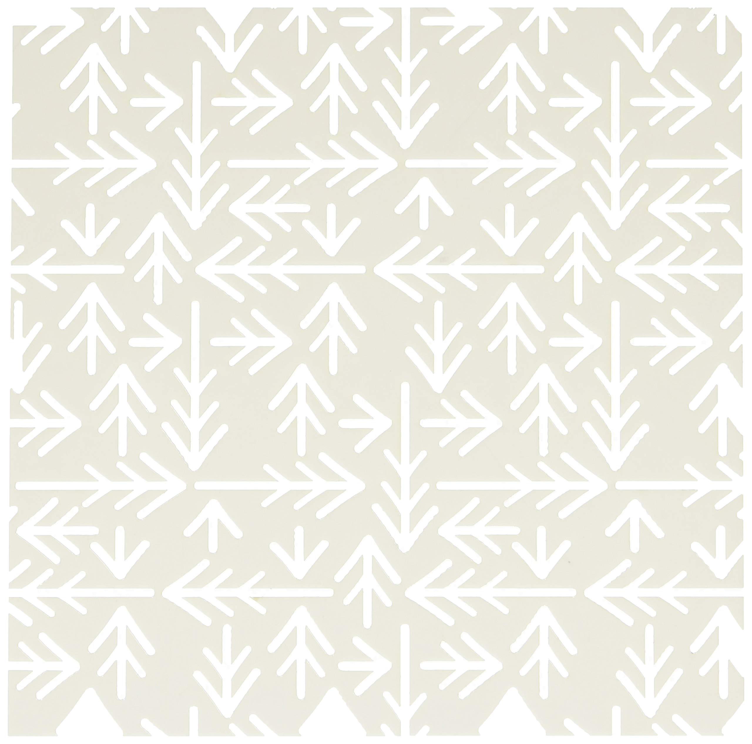 Brutus MonroeArrow Mixed Media Stencil 6"X6"