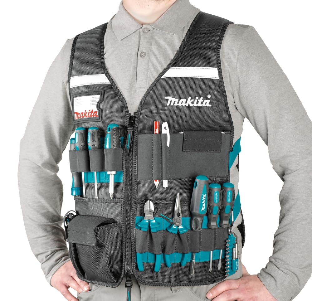 Makita P-72089 Worker's Vest New Version E-05636 Tool Vest