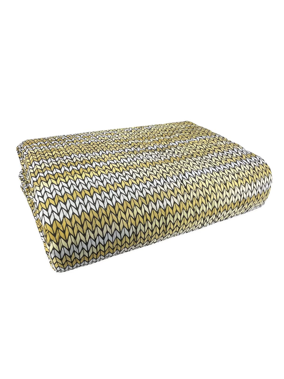 Couette fantaisie jaune JACQUELINE QUILT Acca 24 grand confort