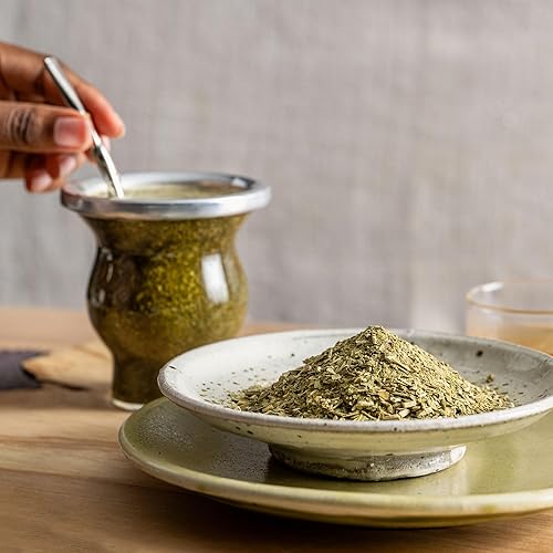 Vista 74 de Rishi Tea Mystic Mint - Té de hierbas orgánico, sin cafeína, hojas sueltas, mezcla de menta calmante – 16 onzas, más de 55 porciones