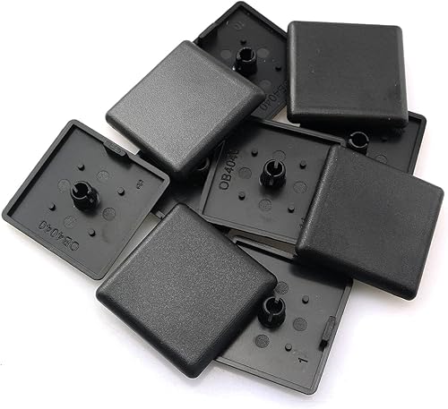 Miniatura 12 de 10pcs 2020 Tapa de extremo de perfil de aluminio estándar europeo 2020 Serie 20 Accesorios de perfil de aluminio con ranura en T, negro