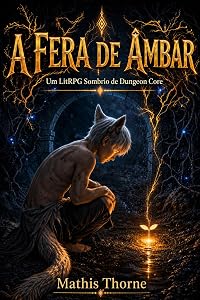 A Fera de Âmbar: Um LitRPG Sombrio de Dungeon Core (The Amber Beast Series Livro 1) (Portuguese Edition)