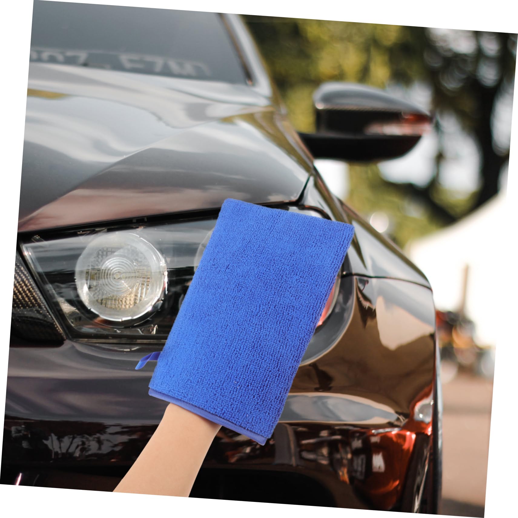 Mobestech 3piezas Guantes De Lavado De Arcilla para Automóviles Manopla De Limpieza De Superficie Elimina Contaminantes como Alquitrán y Polvo De Frenos Reutilizable y Fácil De Usar para