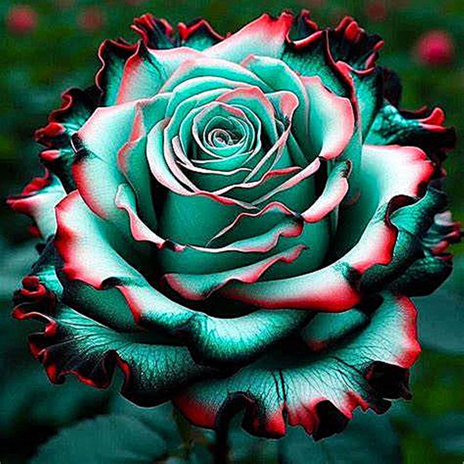 Bellissimo Bulbi di Rosa - Perenne, Colori vivaci, Bassa Manutenzione, Decorazione d'Interni-5 Bulbi-B