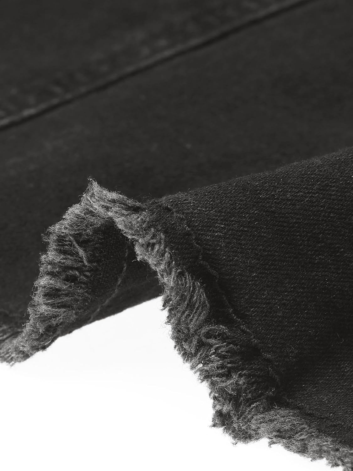 Allegra K Women's Washed Fishtail Denim Skirt High Waist Raw Hem Fashion Casual Midi Jean Skirts with Pockets - Image 5