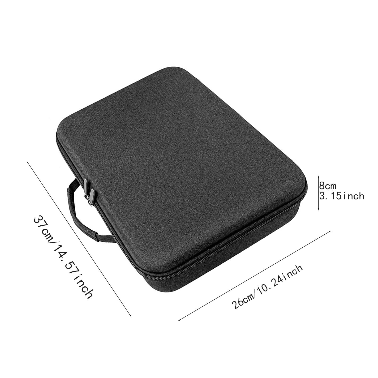 Sac de Rangement pour Organisateur de Nettoyeur de Vitres Automatique, Sac à Main de Transport Pratique et Résistant à L'usure pour Lave-vitre Int, Noir