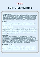 Vista 8 de UFlex Athletics Rodillera de compresión para rodillas para mujeres y hombres - Rodillera de soporte para deportes, correr, levantamiento de pesas