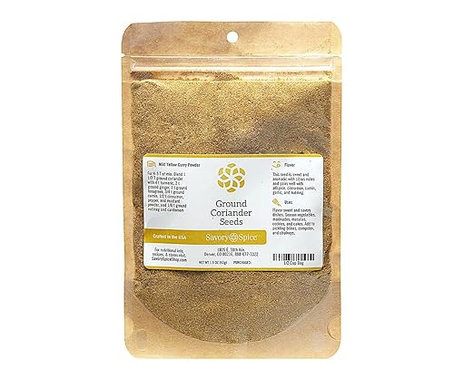 Savory Spice - Semillas de cilantro molidas 12 taza (red 1.6 oz)