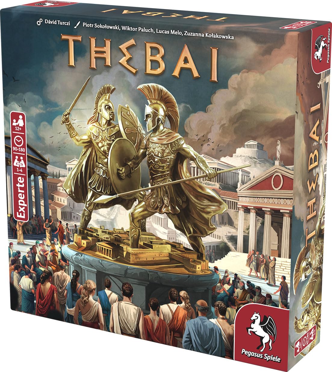 Pegasus Spiele 56220G - Thebai Brettspiel für Experten