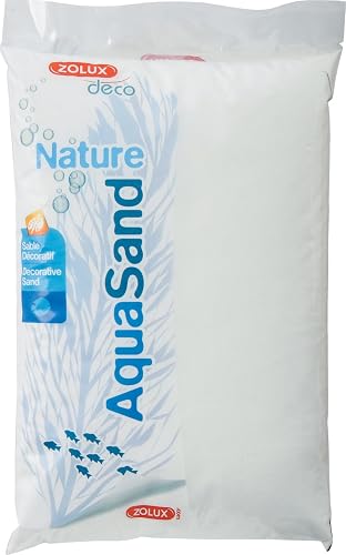 Zolux Gravier Natural para Acuario cristobalite Iceberg de 0,15 a 0,6 mm de granulométie - 4 kg