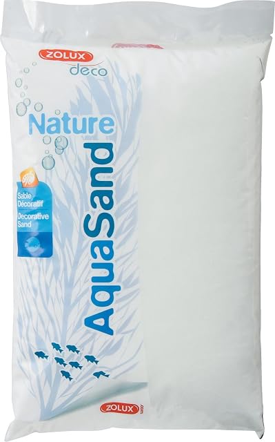 Zolux Gravier Natural para Acuario cristobalite Iceberg de 0,15 a 0,6 mm de granulométie - 4 kg