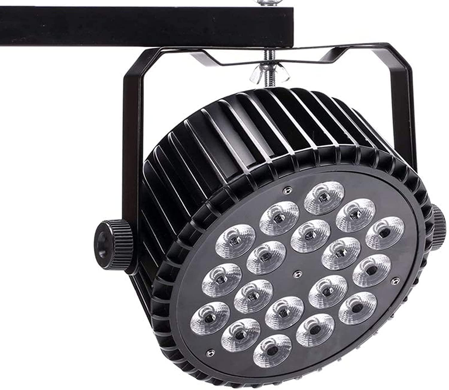 Faretto Par LED 200 W Luci del Palcoscenico,RGBW 18 LED luci led discoteca luci stroboscopiche DMX512 8CH Controllo Alloggiamento in Alluminio Auto/Voice/per Club Bar Wedding luci festa