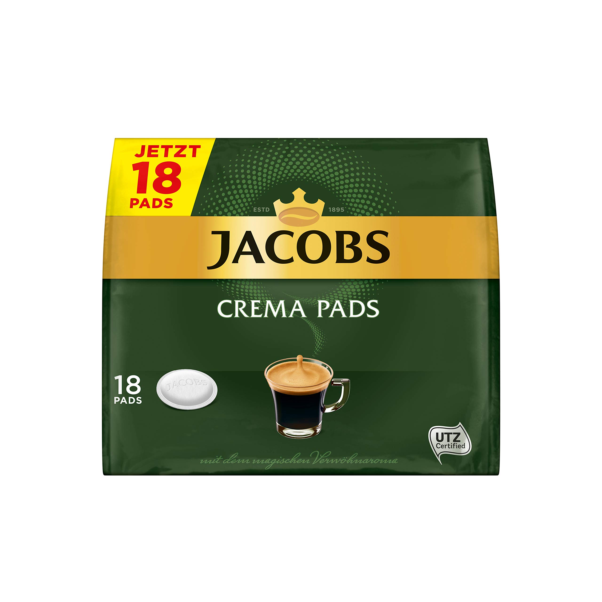 Jacobs Crema Pads Kapsułki z Kawą