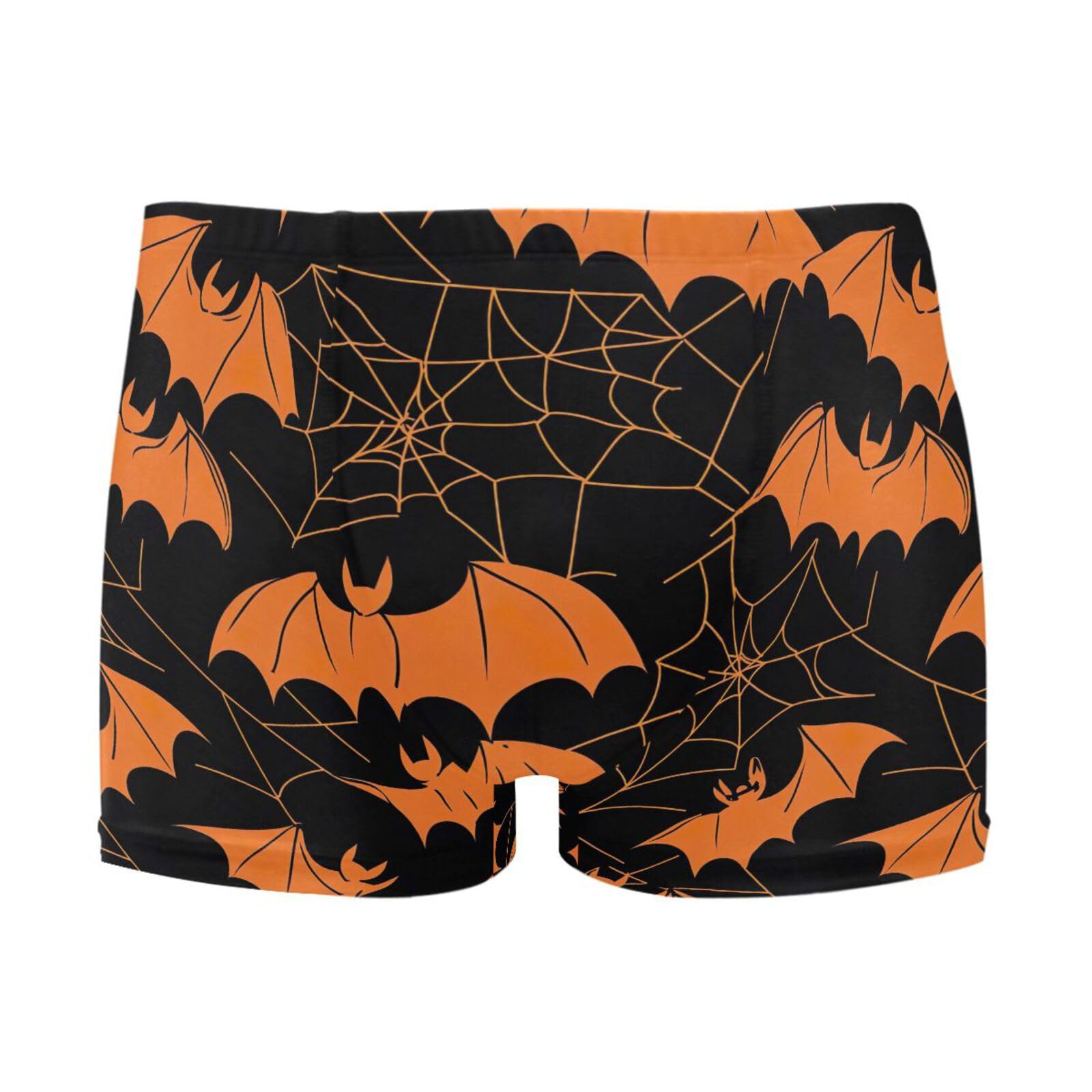 UMIRIKO Bats Spider Webs Halloween Men Swim Brief Square Leg Swimsuit Swimwear Bathing Suits for Men M 202b7057