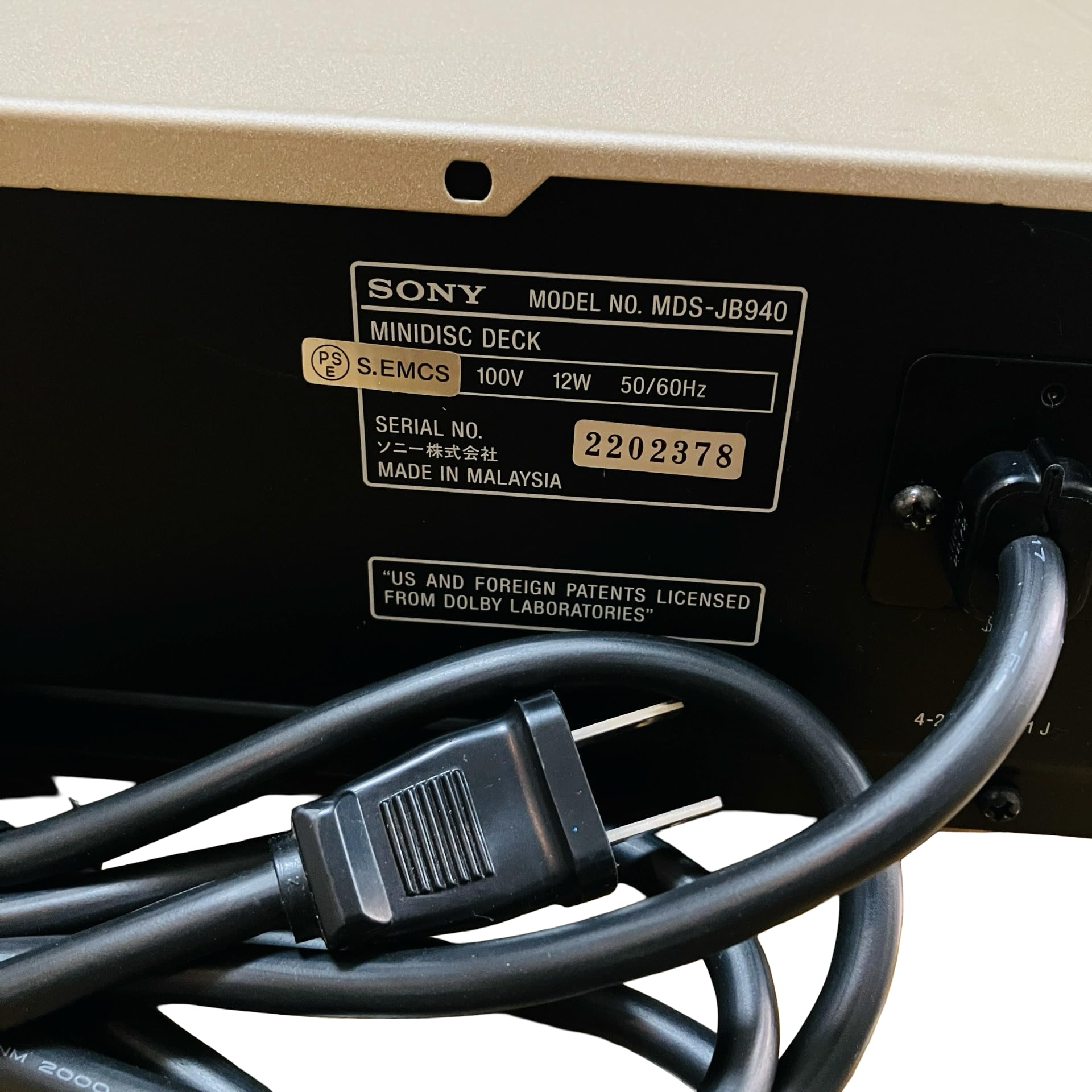 Amazon | SONY ソニー MDS-JB940 MDレコーダー MDLP | Sony | ディスク