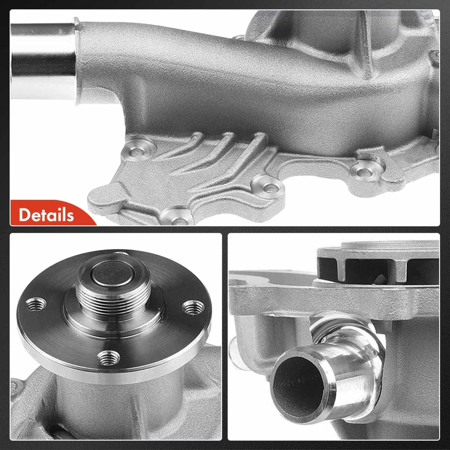 A-Premium Engine Water Pump Kit with Gasket Compatible with ford Explorer 02-05, Explorer Sport Trac, Mustang 05-10, Ranger 01-11 & Mazda B4000 & Mercury Mountaineer, V6 4.0L