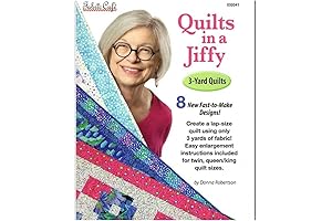 3-Yard Quilts by Donna Robertson: A Swift and Simple Approach to Quilt Creation