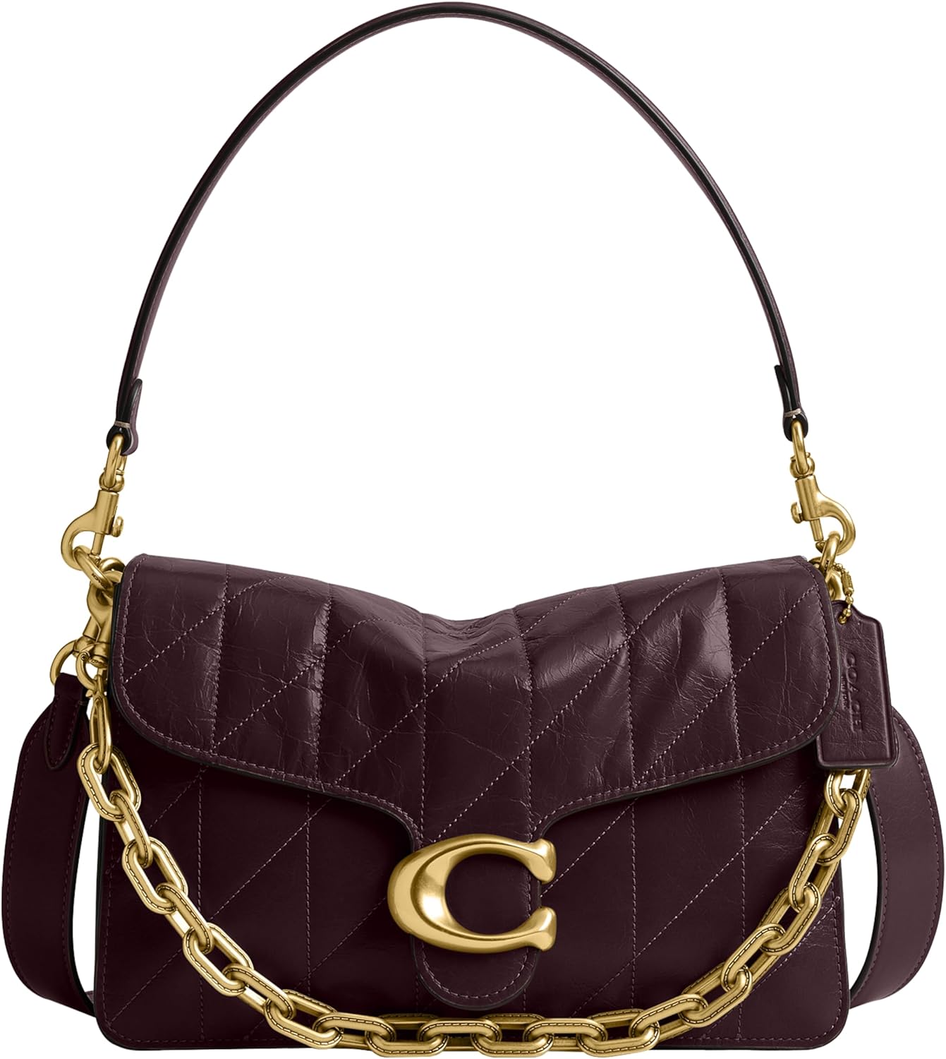 Coach Quilted Chain Tabby Shoulder Bag