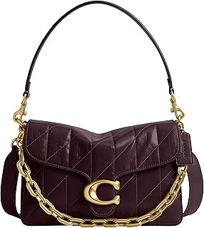 COACH Quilted Chain Tabby Shoulder Bag