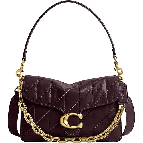Coach Quilted Chain Tabby Shoulder Bag