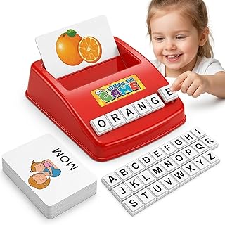 Tailtango Matching Letter Game for Kids Ages 3-8, Spelling Word and Increases Memory, Early Learning Educational Toy Paren...