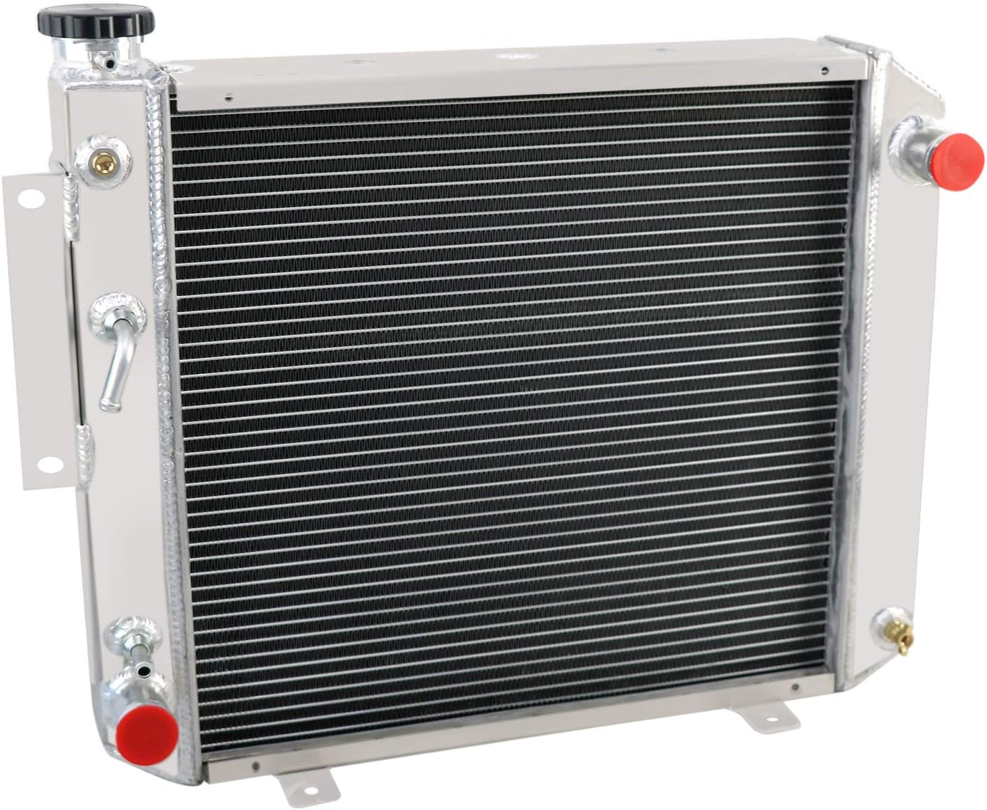 ECMRAD 3 Row Core Aluminum Radiator for Hyster Yale Forklift Fork Lift H25XM H35XM OEM# 2021741 912495601