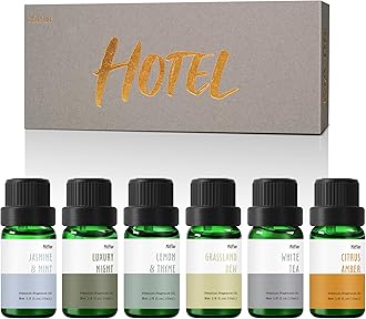 Hotel Fragrance Oil Set, Scented Essential Oils, Aromatherapy Oils, 6 * 10ml