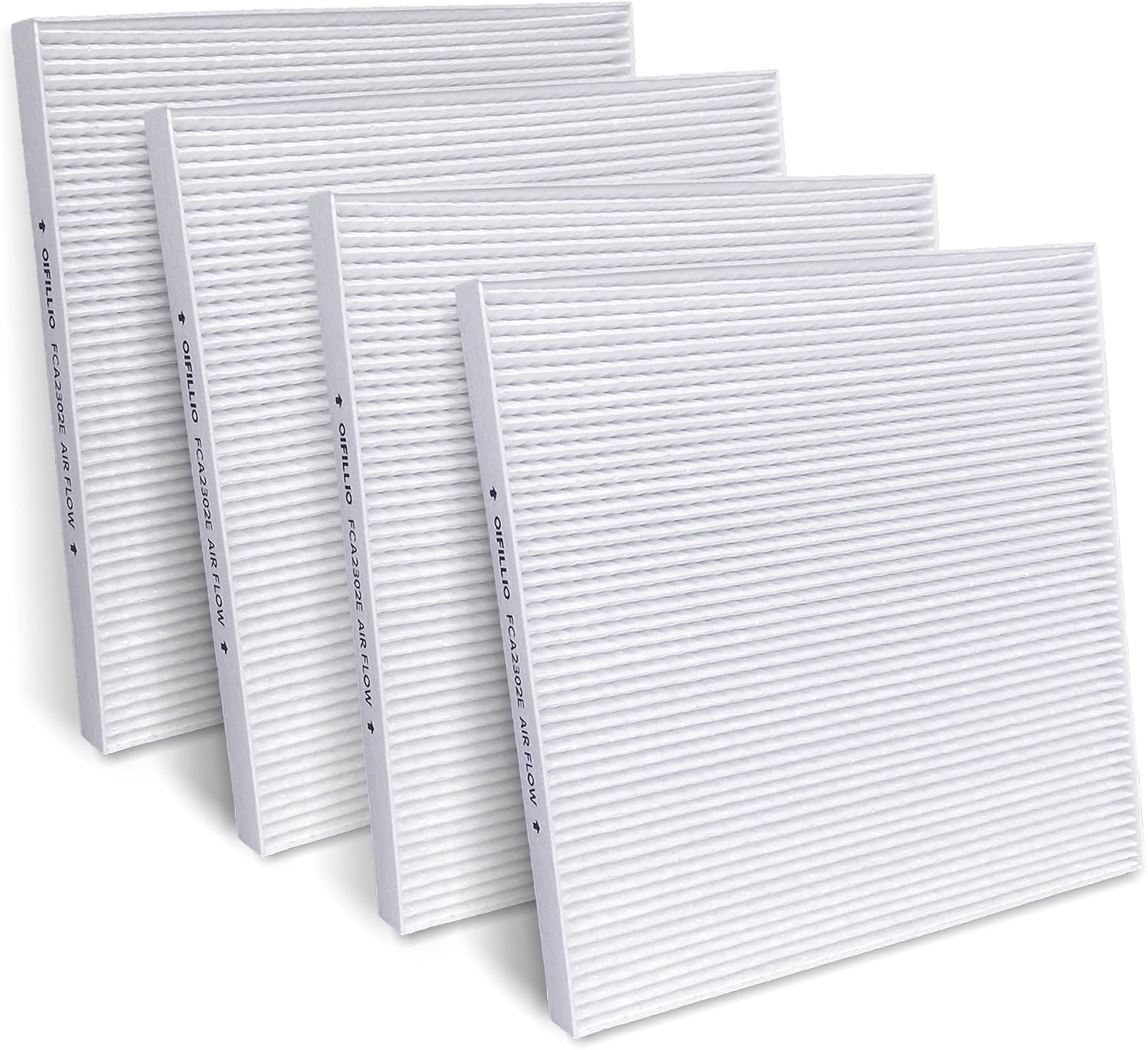 4pcs OIFILLIO Cabin Air Filter for Freightliner M2 106 108SD 114SD 122SD Trucks Select Models, Replace ABP N10g 36000006, AF26427, PA5359, 49082, P614547, PA10188 Spongy Electrostatic Fiber