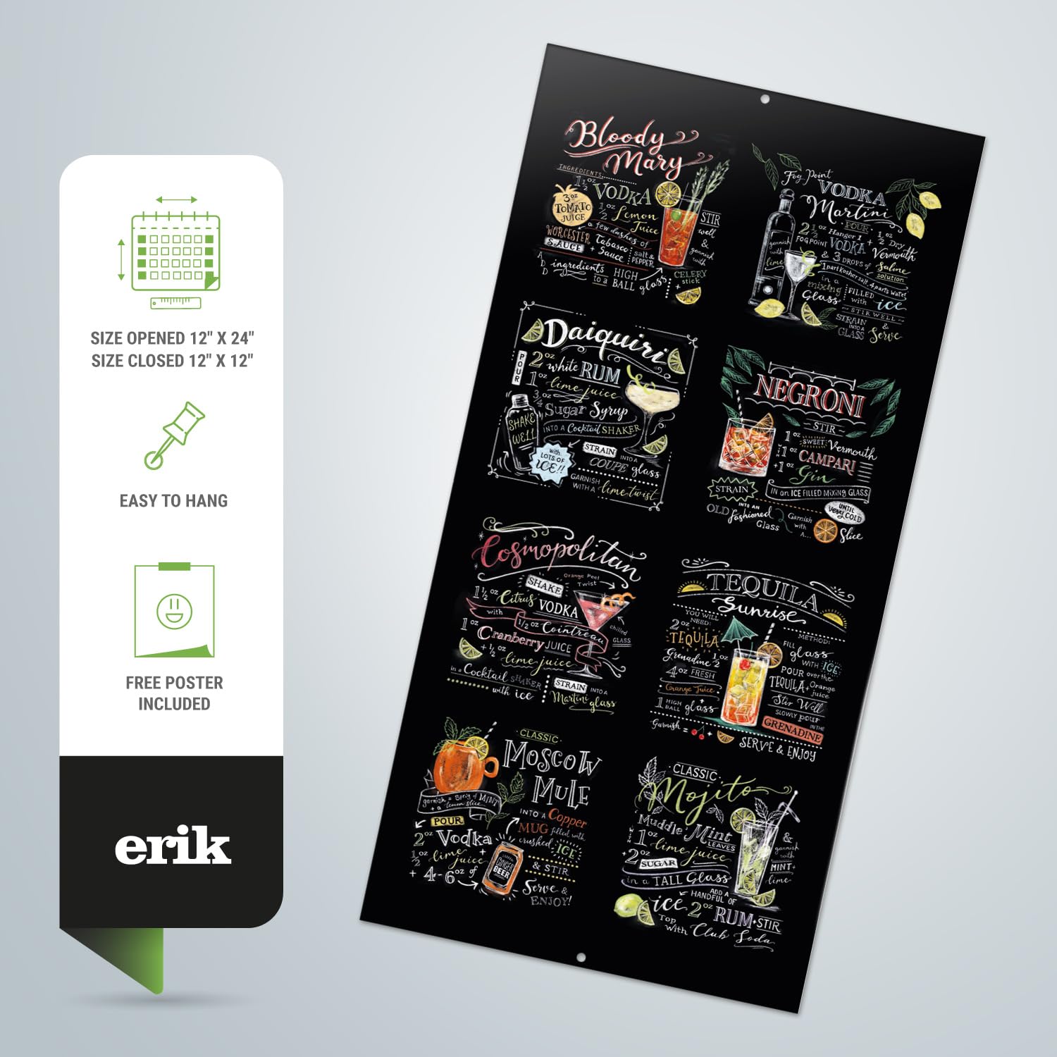 Amazon.com: Cocktails Wall Calendar 2025 12