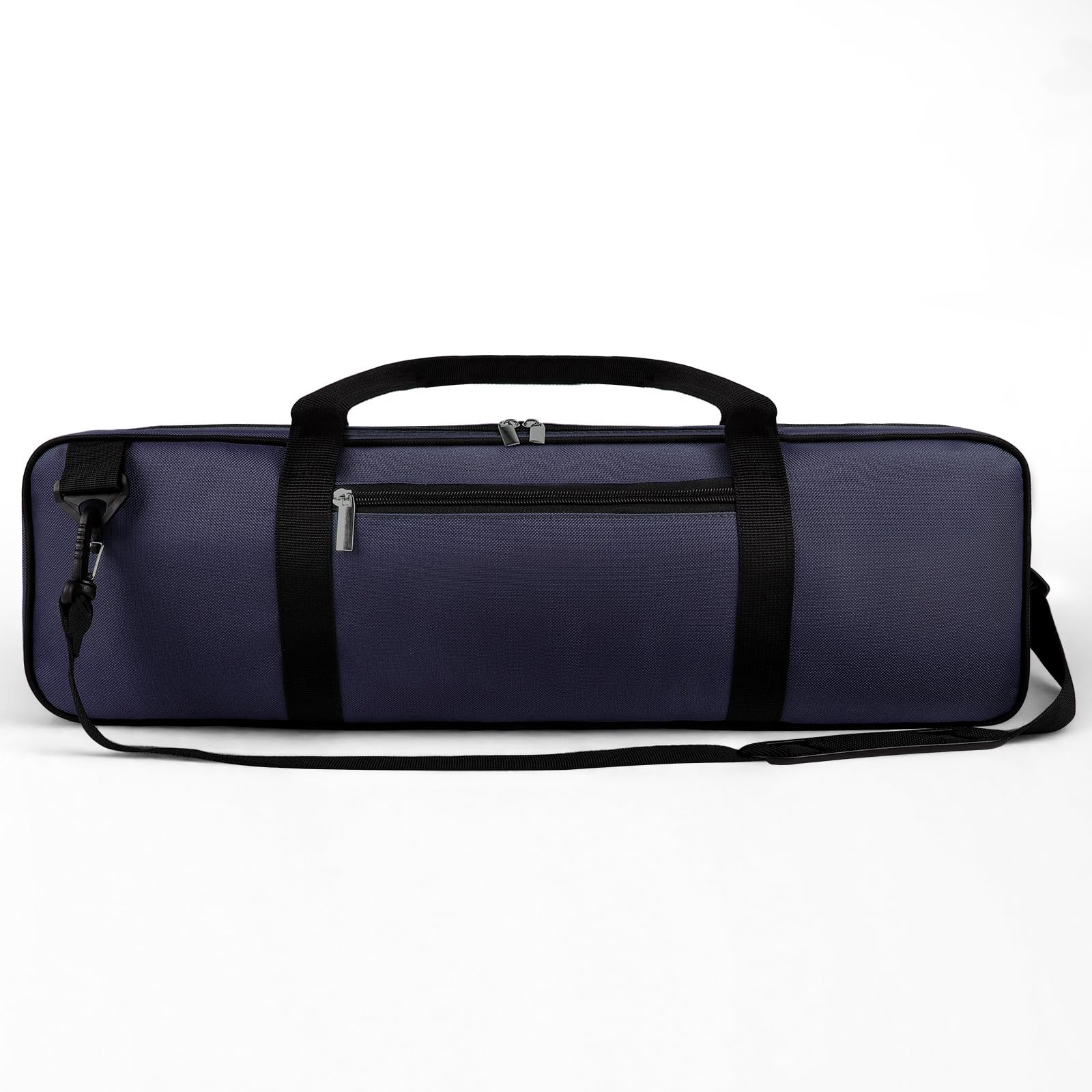 LEAP Sac d'échecs uniquement pour jeux d'échecs, sac de transport pratique avec quatre parties de rangement pour échiquier enroulable, pièces d'échecs, horloge d'échecs, en remplacement des jeux
