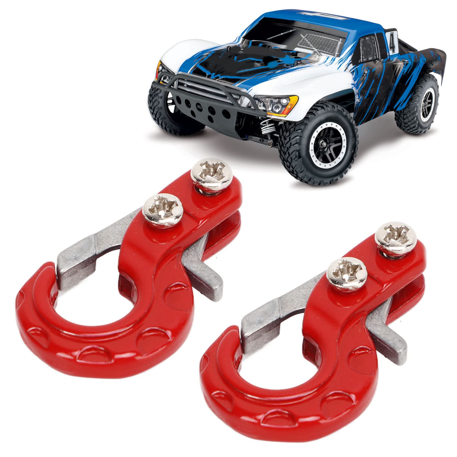Metall Dämpferhalterung Für 1/10 RC Auto | Shock Tower Für SCX10 Crawler & Truck In Schwarz Oder Silber