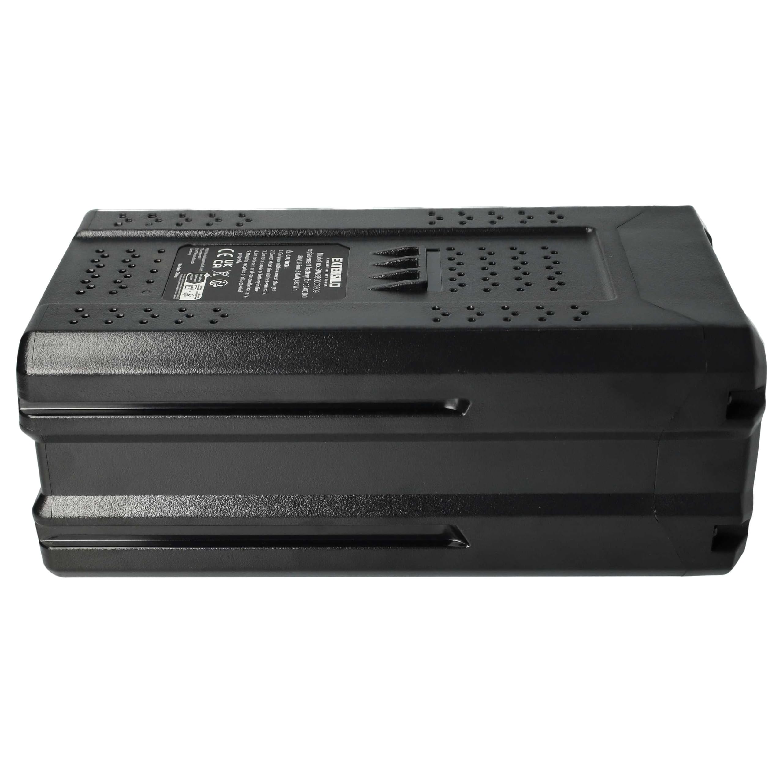 batteria sostituisce Stiga SBT 2580 AE, BT 80 Li 5.0, BT 80 Li 4.0 per utensile elettrico (6000 mAh, Li-Ion, 80 V)