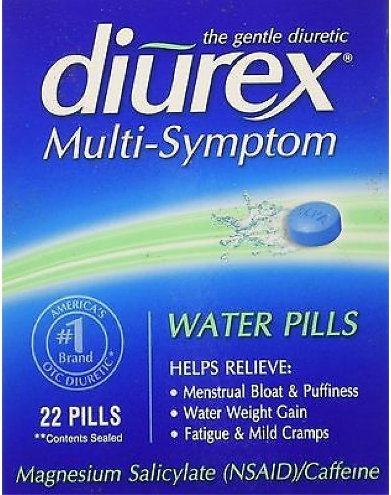 DIUREX Water Pills 22 Each (Pack of 4) Health & Household