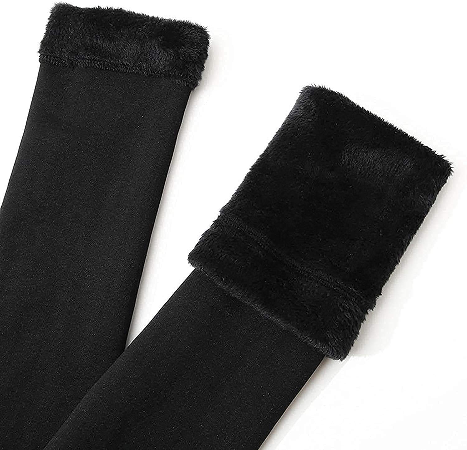 INFISPACE® Men & Women Knitted Woolen Leg Warmer & Knee Supporter (Fleece Black- 1 Pair) - Image 8 thumbnail